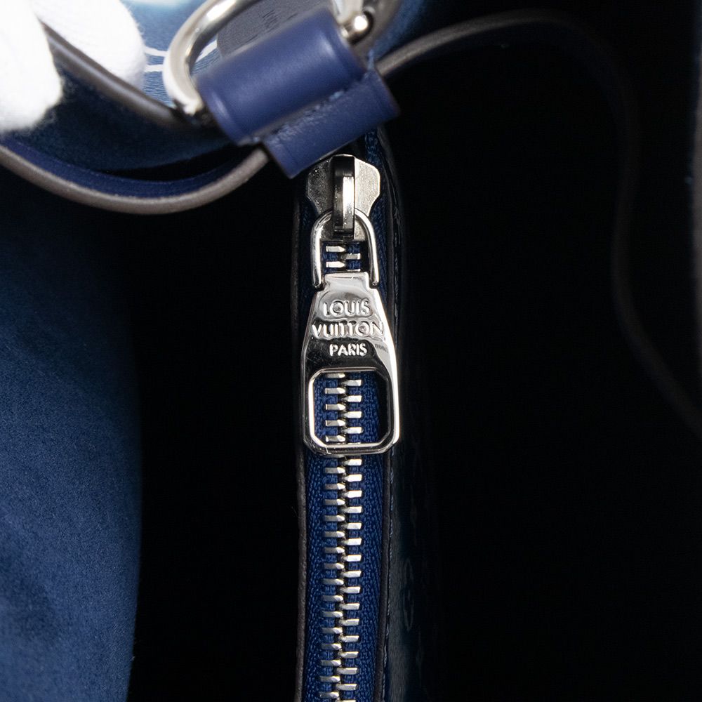 ルイ ヴィトン LVエスカル ネオノエ 2Way ショルダーバッグ 斜め掛け ジャイアントモノグラム ブルー シルバー金具 M45126 LOUIS VUITTON（未使用　展示品） LOUIS VUITTON - ルイ ヴィトン LVエスカル ネオノエ 2Way ショルダー