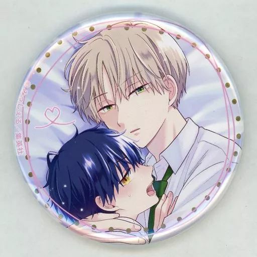 中古】バッジ・ピンズ 真柴樹＆星川小夜 缶バッジ 「DMMスクラッチ