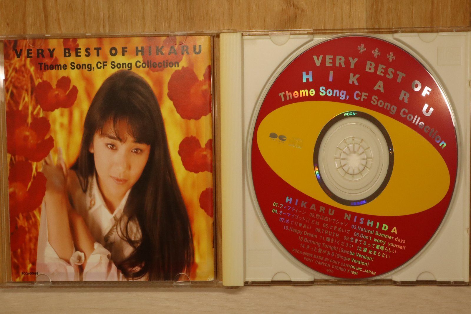 国内盤CD☆西田ひかる/Hikaru Nishida□ VERY BEST OF HIKARU～THEME