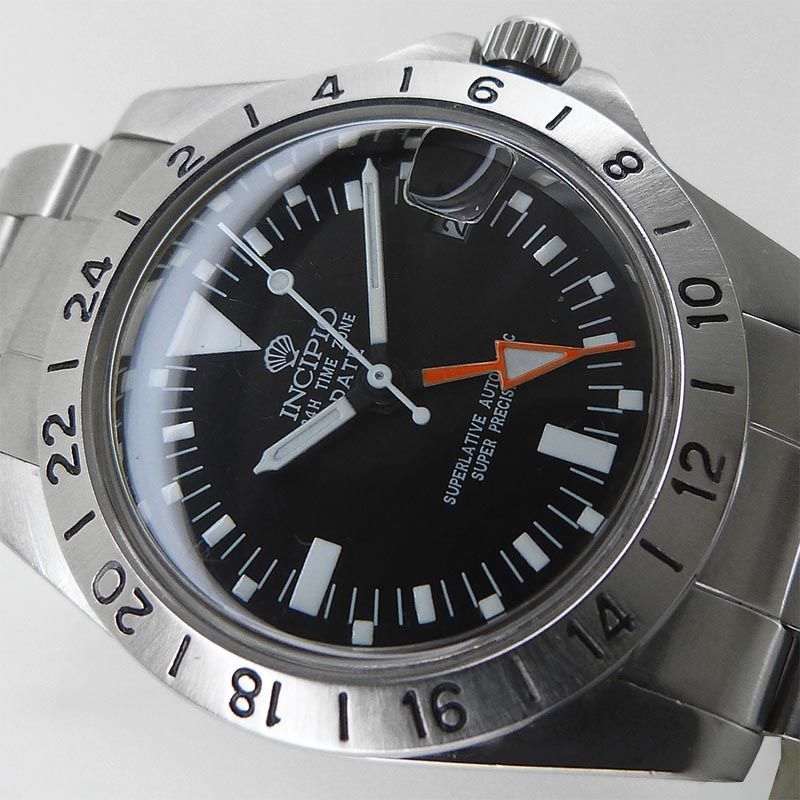 中古インキピオ【INCIPIO】 ゼログラフ6 1655型 GMT OH済 - メルカリ