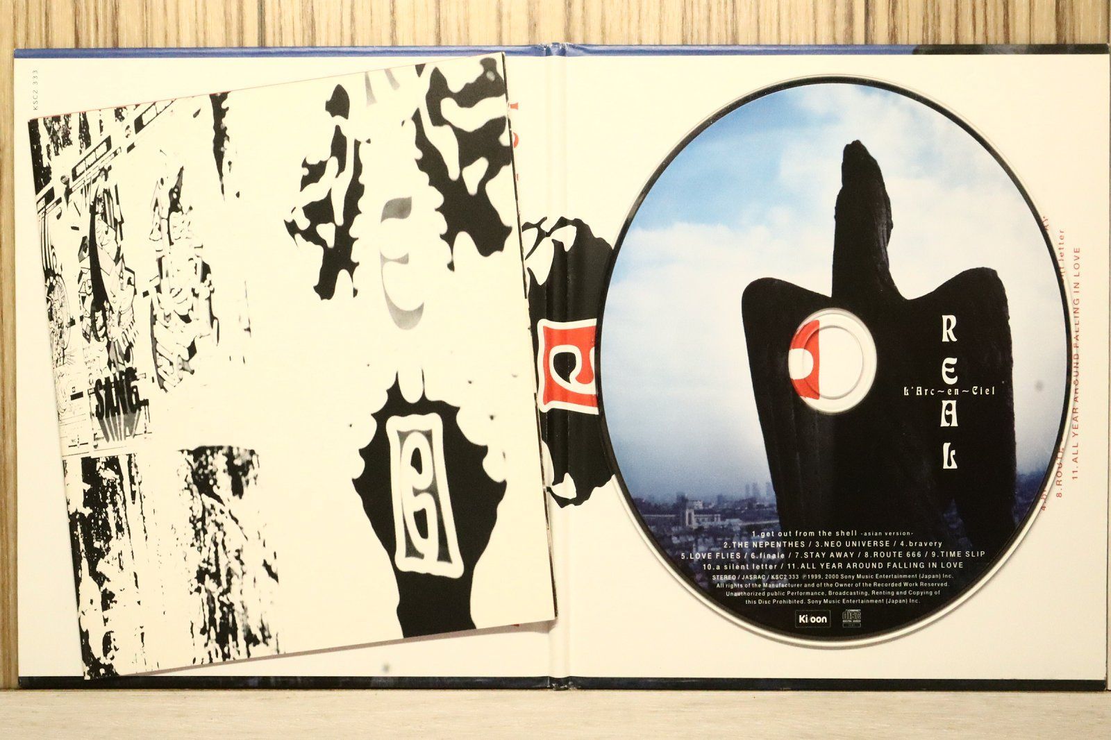 国内盤CD☆ラルク アン シエル/L'Arc~en~Ciel□ REAL 【KSC2333