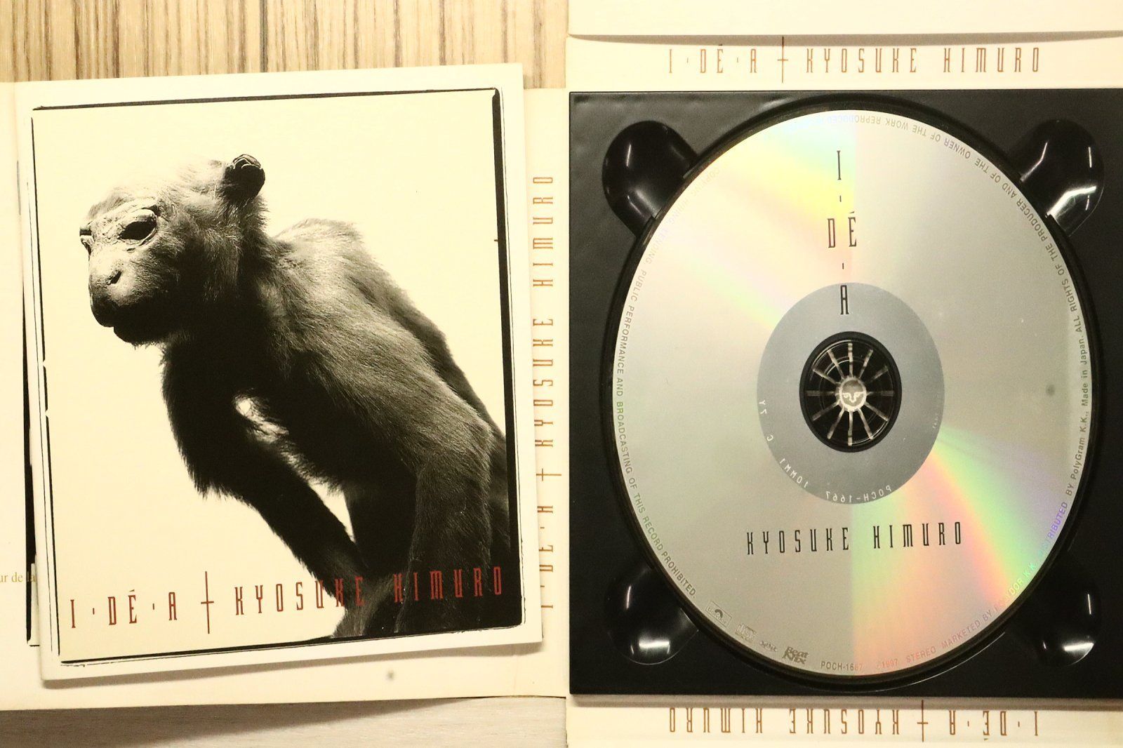 国内盤CD☆氷室京介/Kyosuke Himuro□ IDEA 【POCH1667/4988005208521