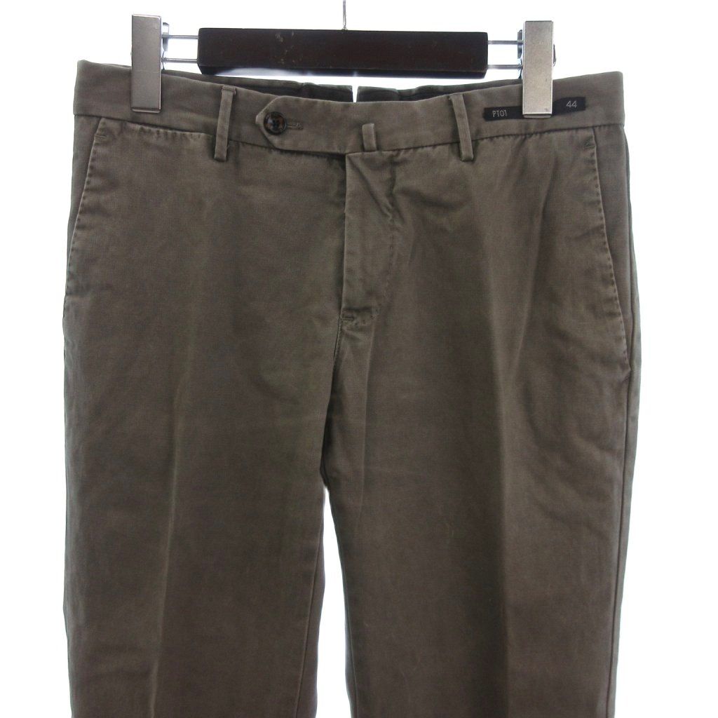 ピーティーゼロウーノ PT01 STRETCH EVO FIT パンツ ロング ジップ