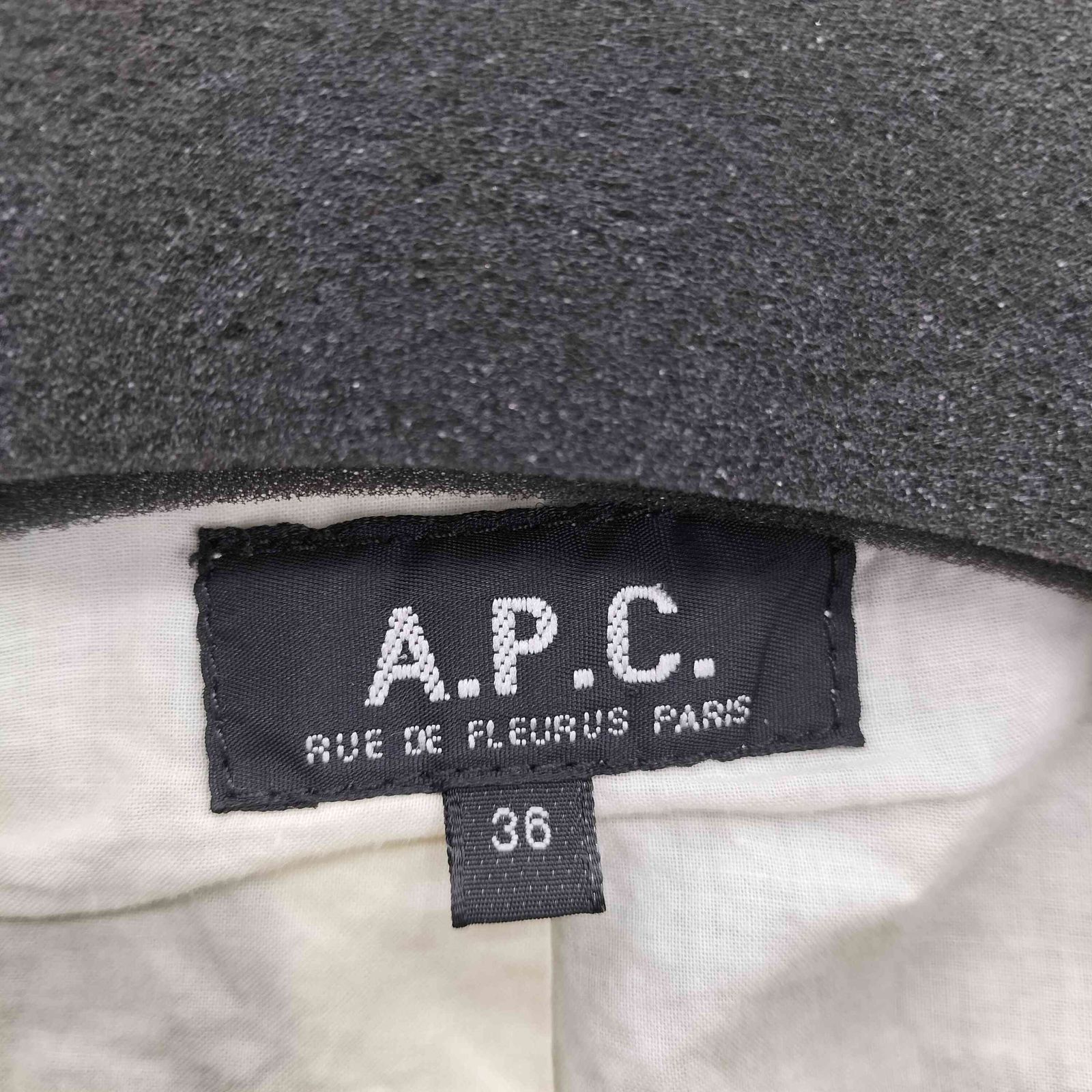アーペーセー A.P.C. クロップド丈 ダブルブレスト デニム ジャケット 