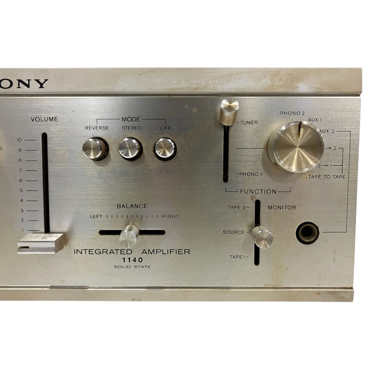 SONY TA-1140 プリメインアンプ ソニー 音響機器 ジャンク B10739965