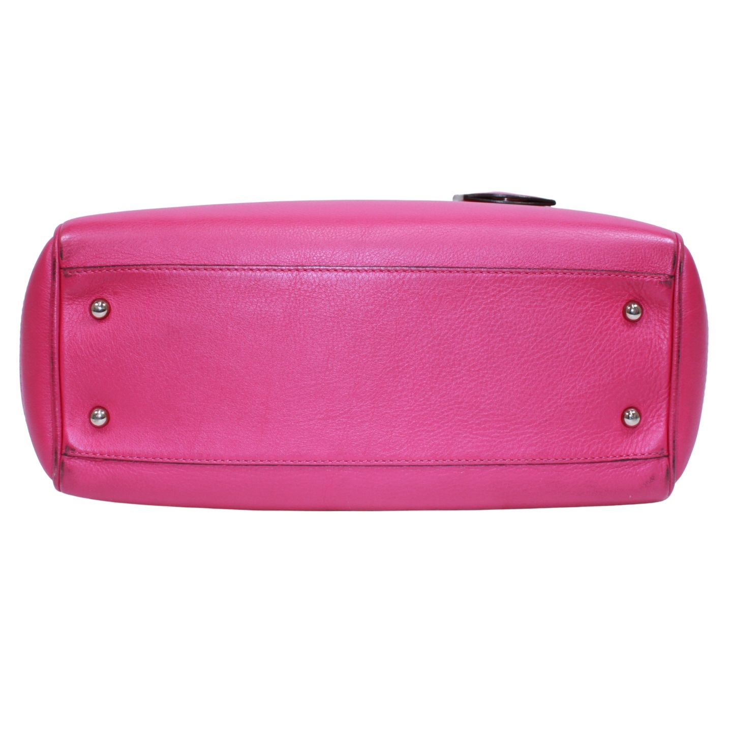 LOEWE ロエベ ヘリテージ トートバッグ レザー ピンク【中古