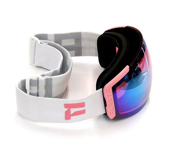 Flaxta/フラクスタ スキーゴーグル Episode White/Dull Pink Flaxta/フラクスタ スキーゴーグル Episode White/Dull Pink
