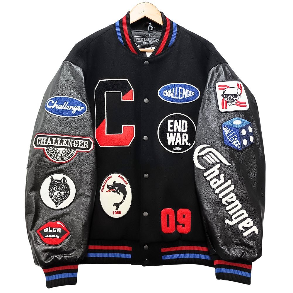 新品未使用　チャレンジャー　スタジャン　XL CHALLENGER チャレンジャー 24AW 15th VARSITY JACKET スタジャン