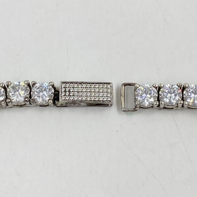 中古】AVALANCHE 925 テニスネックレス 5mm サイズ50cm アバランチ[24