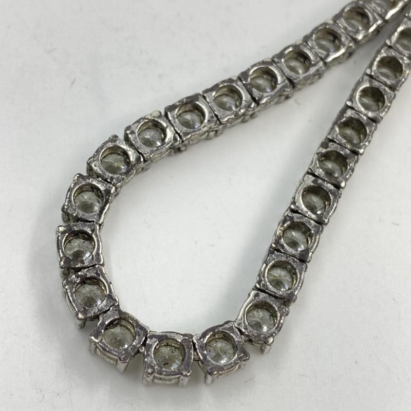 中古】AVALANCHE 925 テニスネックレス 5mm サイズ50cm アバランチ[24