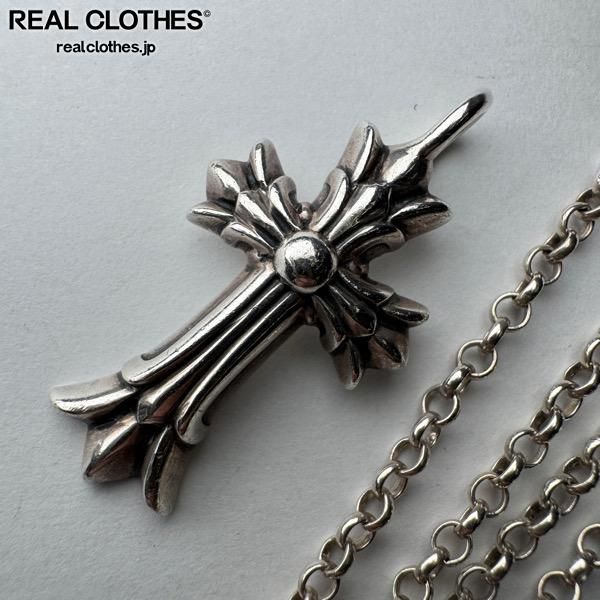 クロムハーツ　ロールチェーン　インボイス原本付き インボイス原本付属】クロムハーツ 22kロールチェーン16inch41