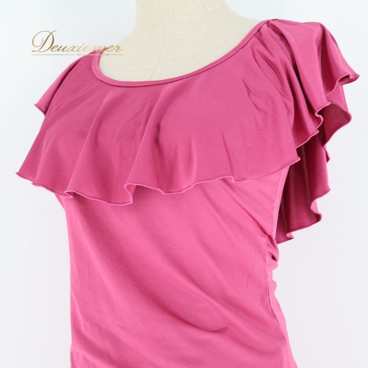 ワンピース社交ダンス Chacott  ツーピース 社交ダンス 衣装 チャコット Chacott ツーピース セットアップ ラテン