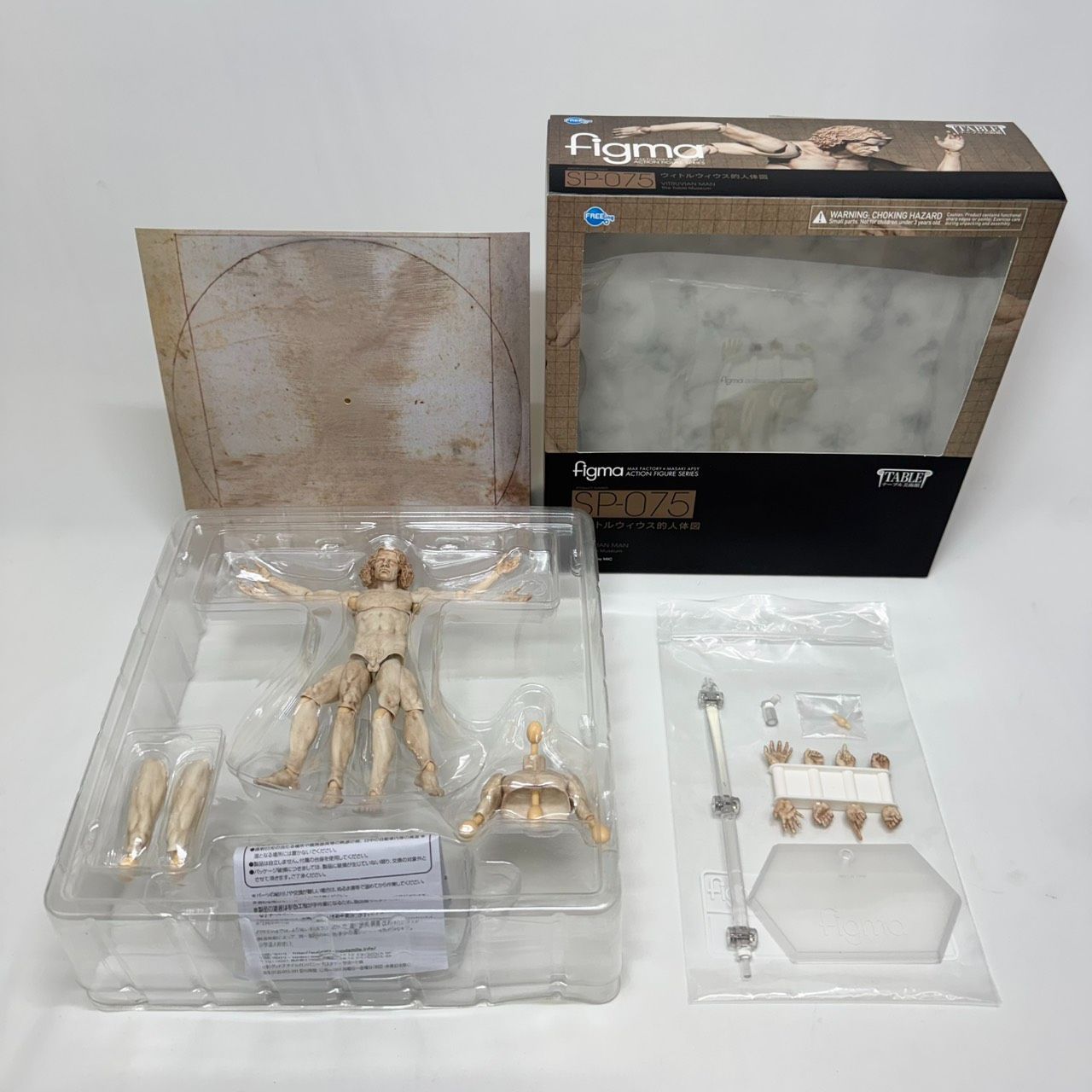 figma】ウィトルウィウス的人体図 SP-075 テーブル美術館 VITRUVIAN 
