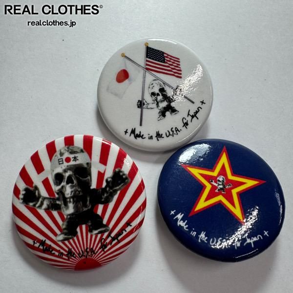 CHROME HEARTS/クロムハーツ 缶バッチ 3点セット - メルカリ