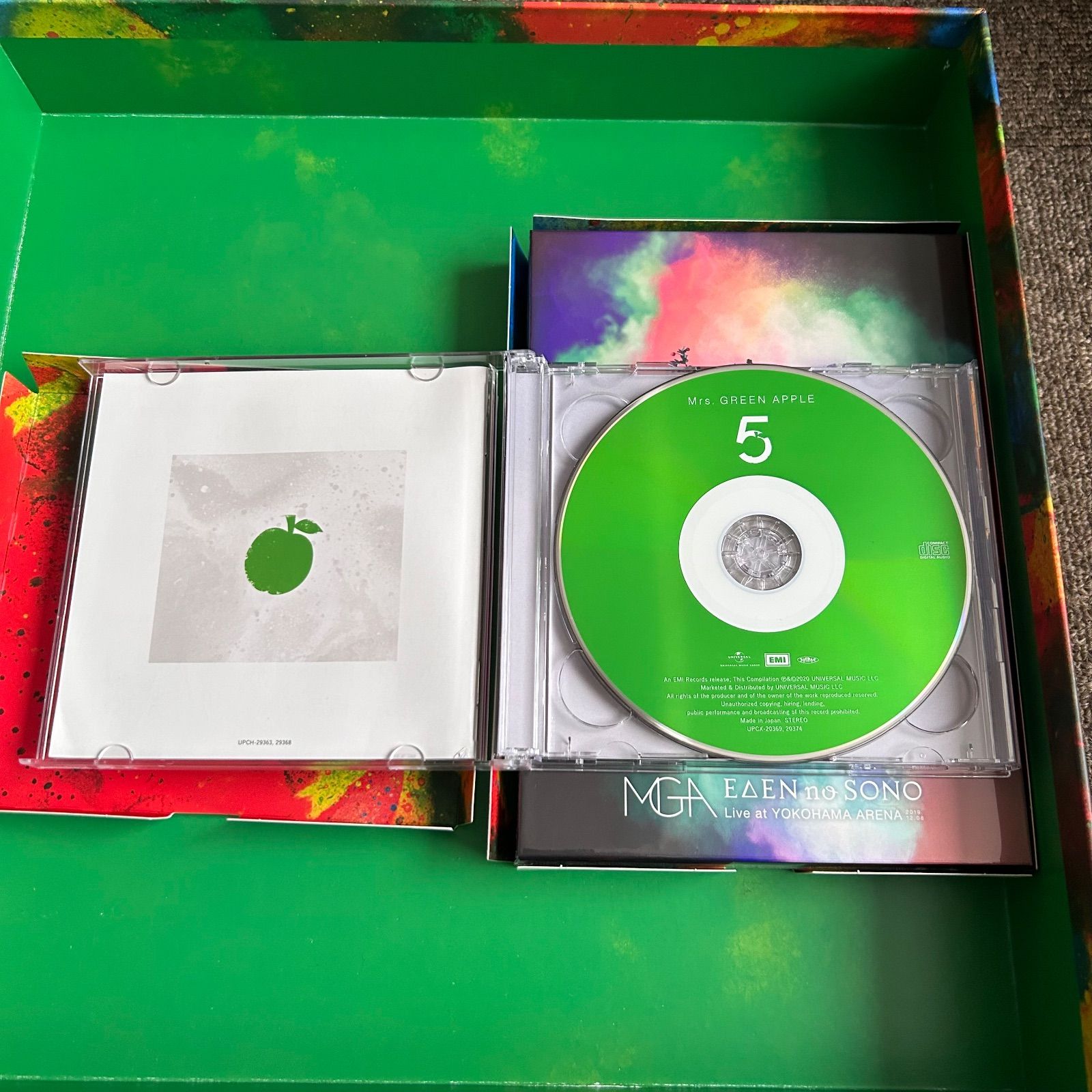 Mrs. GREEN APPLE 5 COMPLETE BOX Tシャツ無し Blu-ray新品未使用未