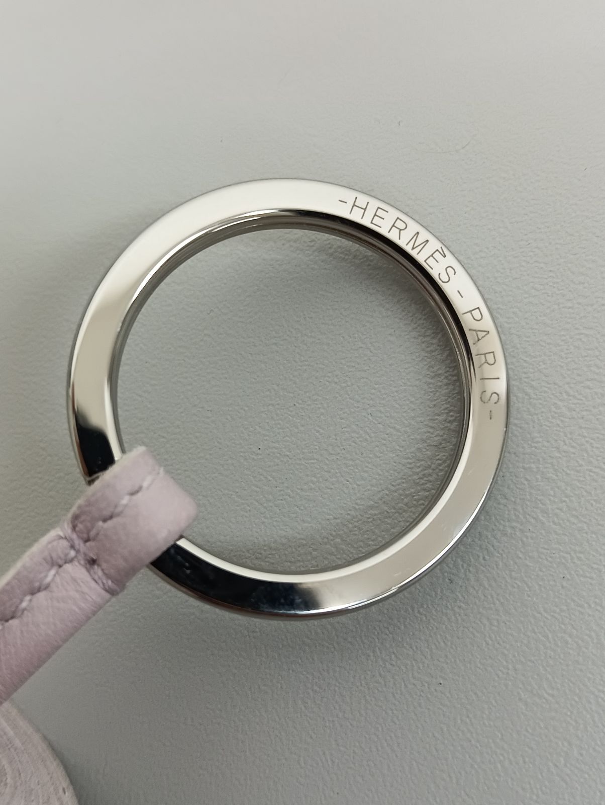 HERMES【エルメス】 カルメン チャーム アニョーミロ パープル B刻印