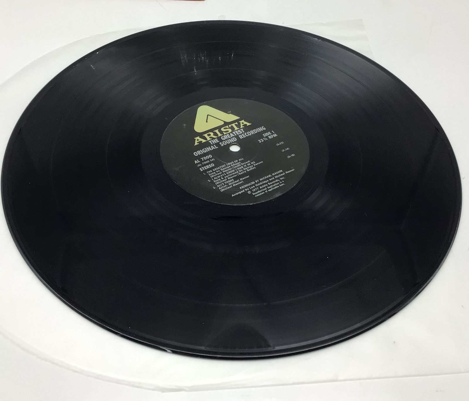 12422 モハメド・アリ オリジナル・サウンドトラック LPレコード