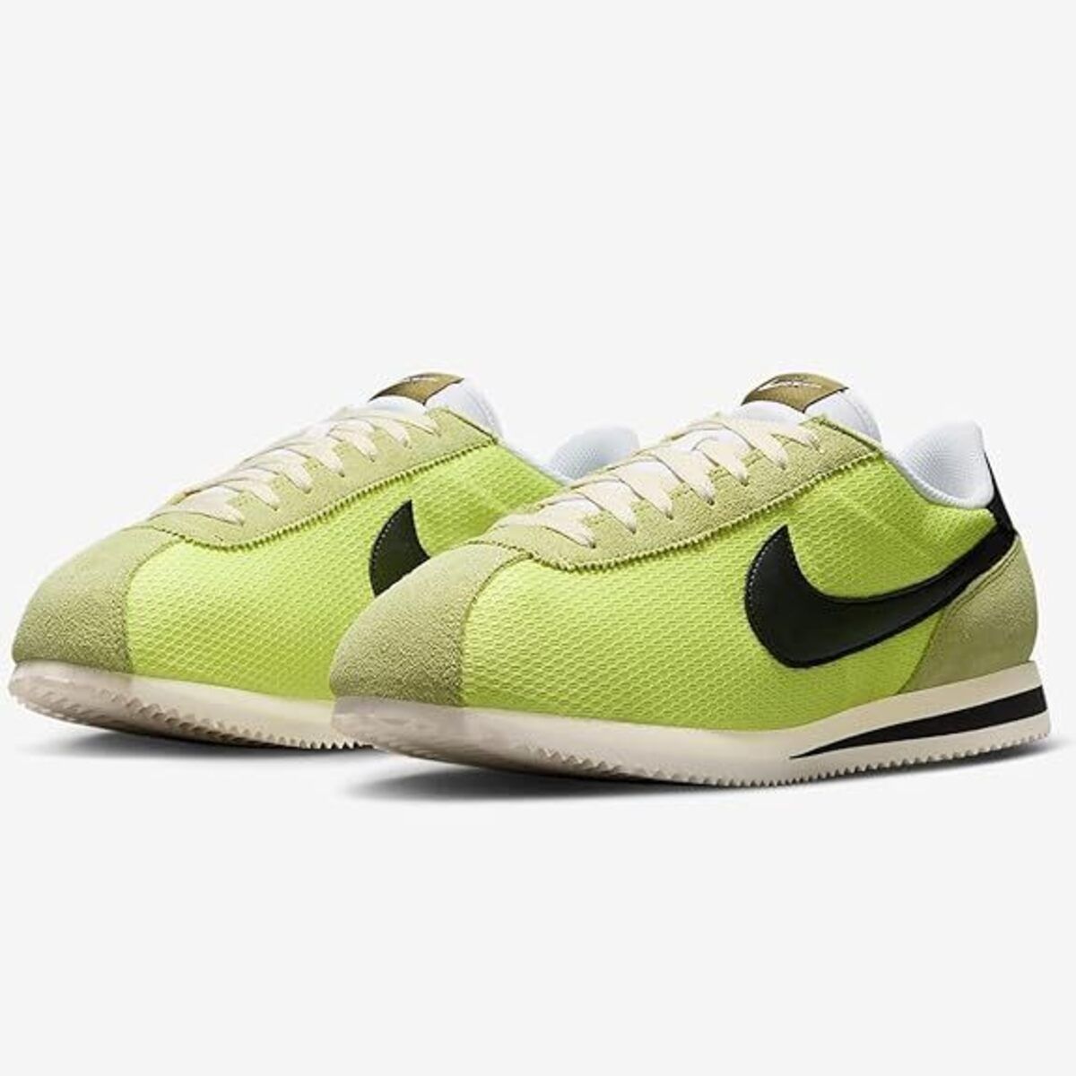 [ナイキ] コルテッツ テキスタイル [Cortez Textile] ライトレモンツイスト/ココナッツミルク/ホワイト/ブラック IB8135-736 ナイキ] コルテッツ テキスタイル [Cortez Textile] ライトレモン