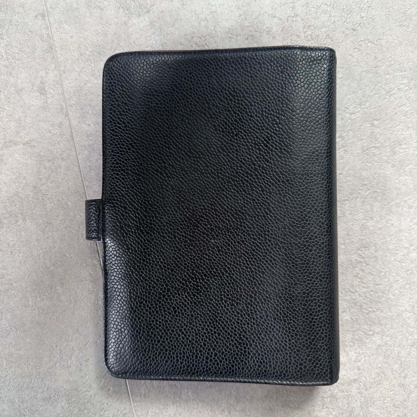 CHANEL シャネル ココマーク キャビアスキン 手帳カバー アジェンダ