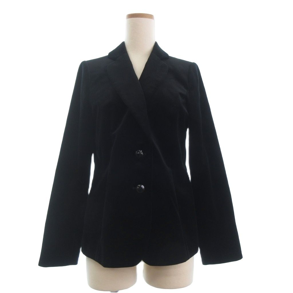 レリアン Leilian 美品 ベロア テーラードジャケット 長袖 総裏