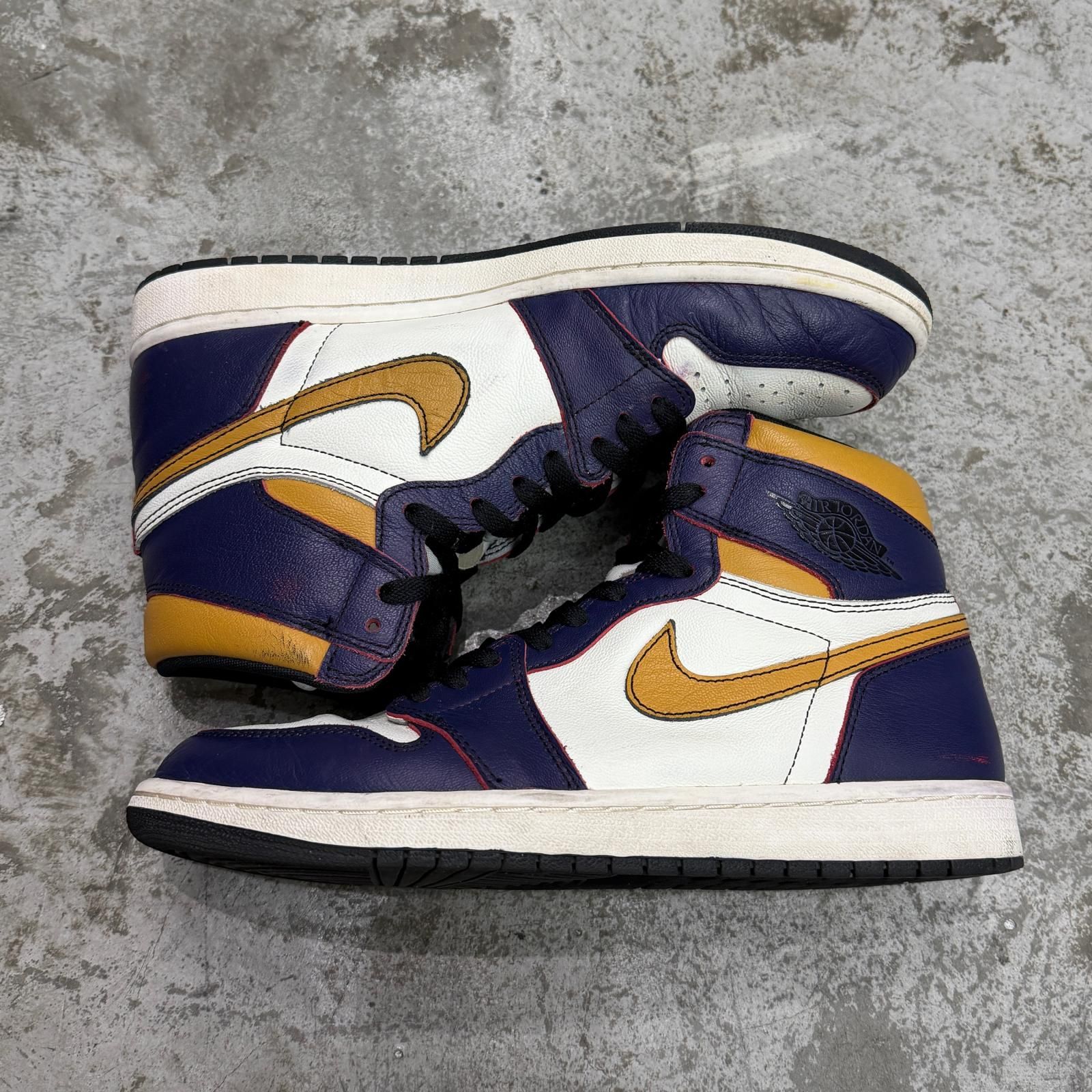 NIKE Air Jordan 1 Retro High エアジョーダン1 レイカーズ スニーカー 