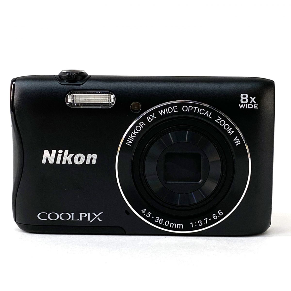 Nikon ニコン COOLPIX S3700 ブラック コンパクトデジタルカメラ ※中古
