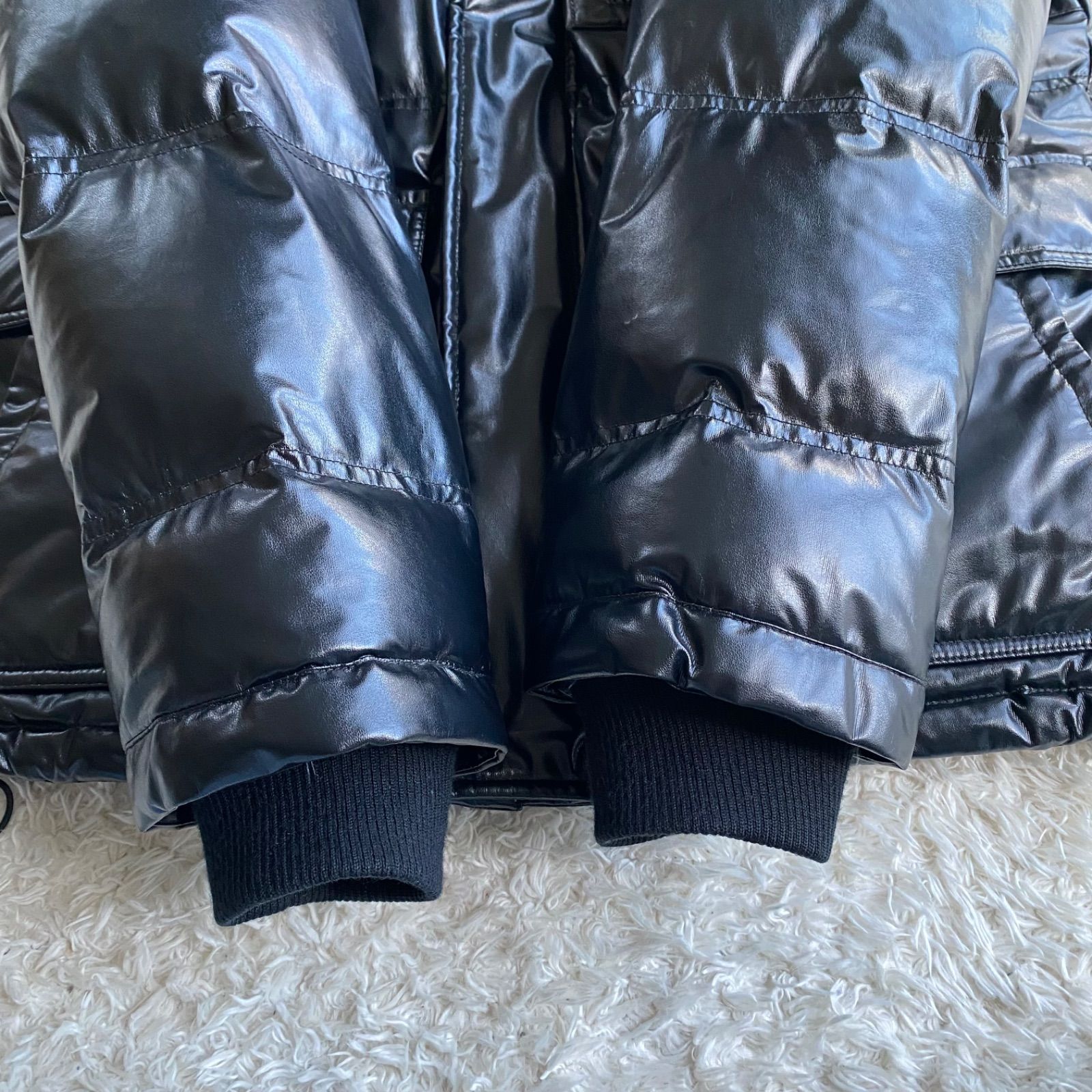 極美品！old UNIQLO ユニクロ プレミアムダウン ダウンジャケット 