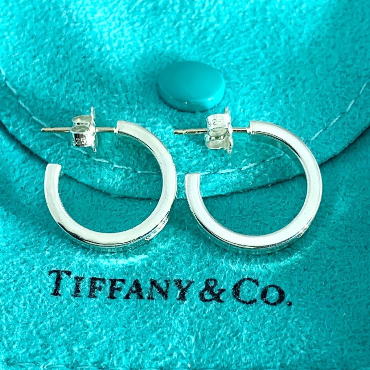 ティファニー 1837 ナロー フープ ピアス シルバー 925 P81e - メルカリ