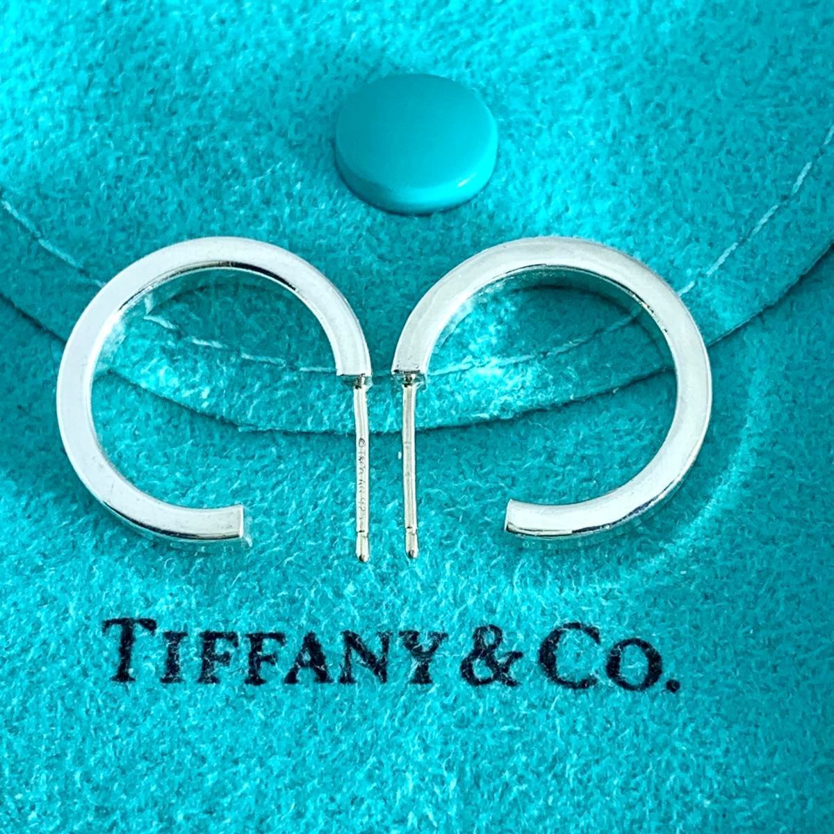 ティファニー 1837 ナロー フープ ピアス シルバー 925 P81e - メルカリ