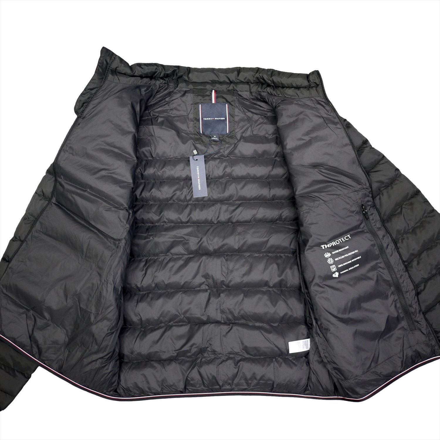 新品 トミーヒルフィガー THPROTECT 軽量 耐水 中綿ダウン ジャケット