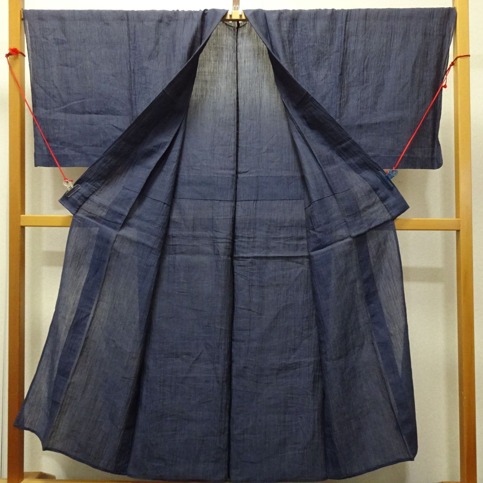 中古 本麻 小千谷縮 男着物【232308】 - メルカリ