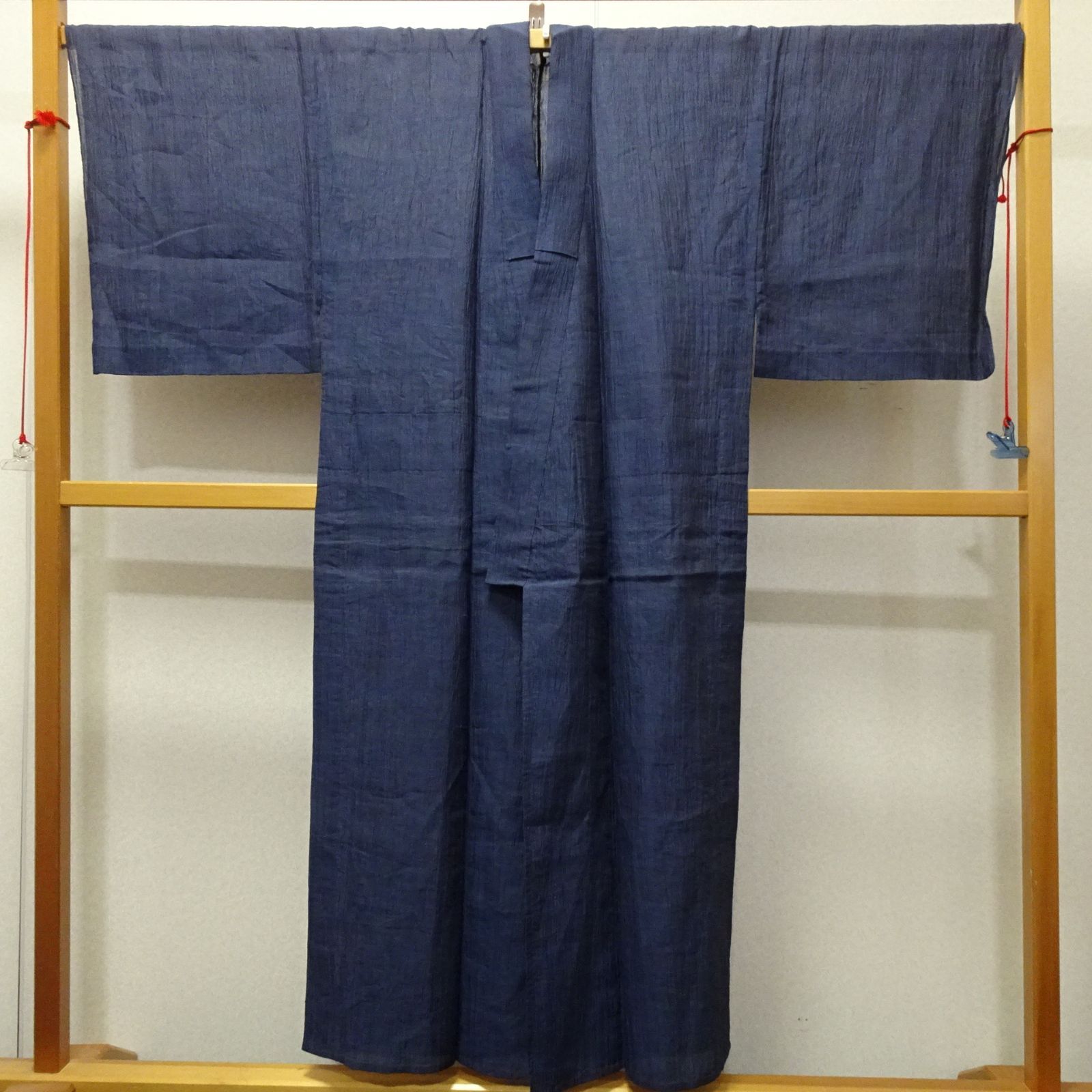 中古 本麻 小千谷縮 男着物【232308】 - メルカリ