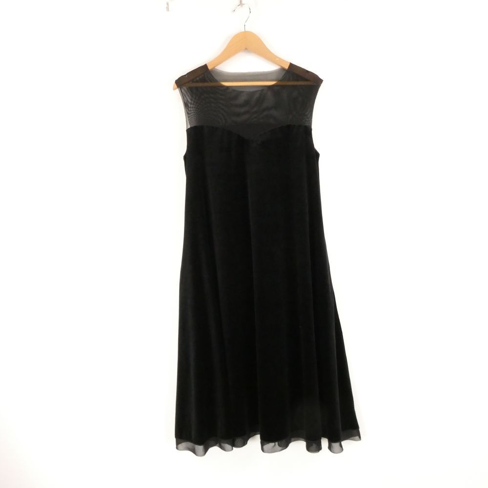 美品 DAISYLIN デイジーリン 06194 Dress Velour Swing ワンピース 38