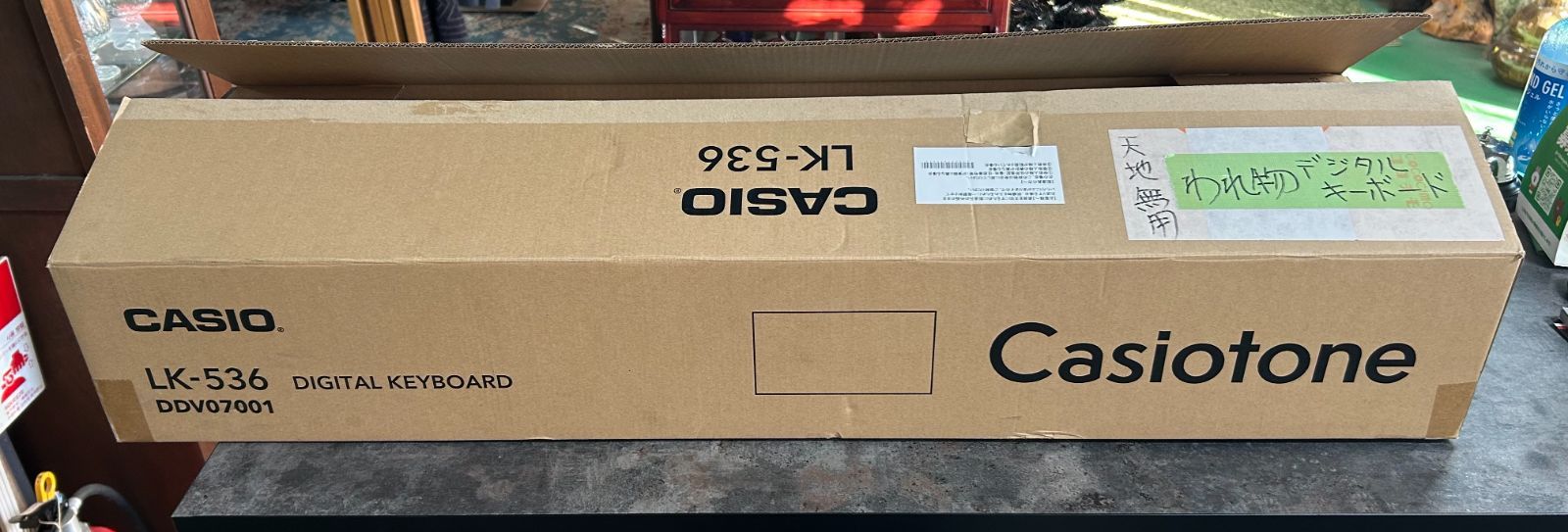 CASIO 光ナビゲーションキーボード LK-536 未使用（開封済） - メルカリ