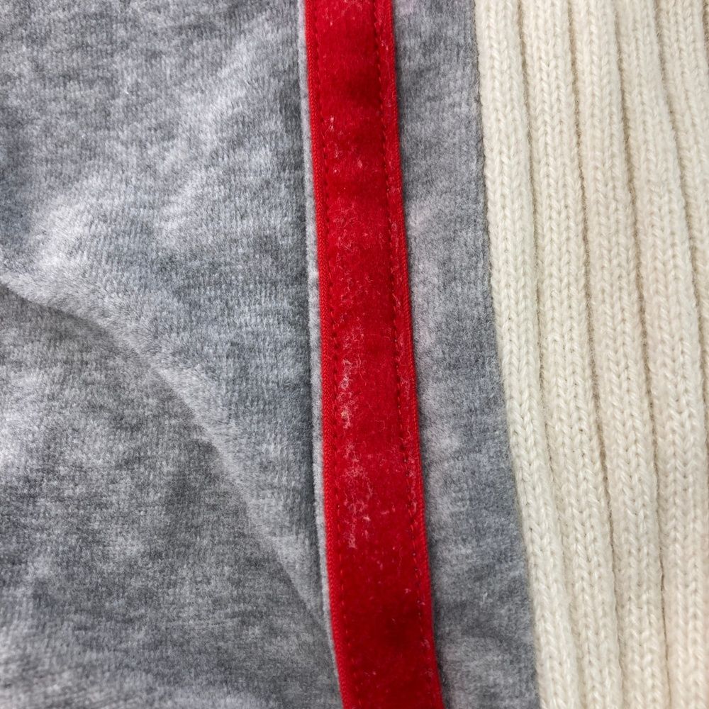 サイズ：40 ARCHIVIO アルチビオ ベロア 半袖Tシャツ グレー系