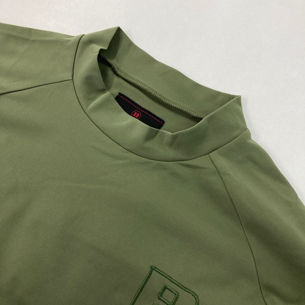 サイズ：L BRIEFING GOLF ブリーフィング 2025年 モックネック 半袖T