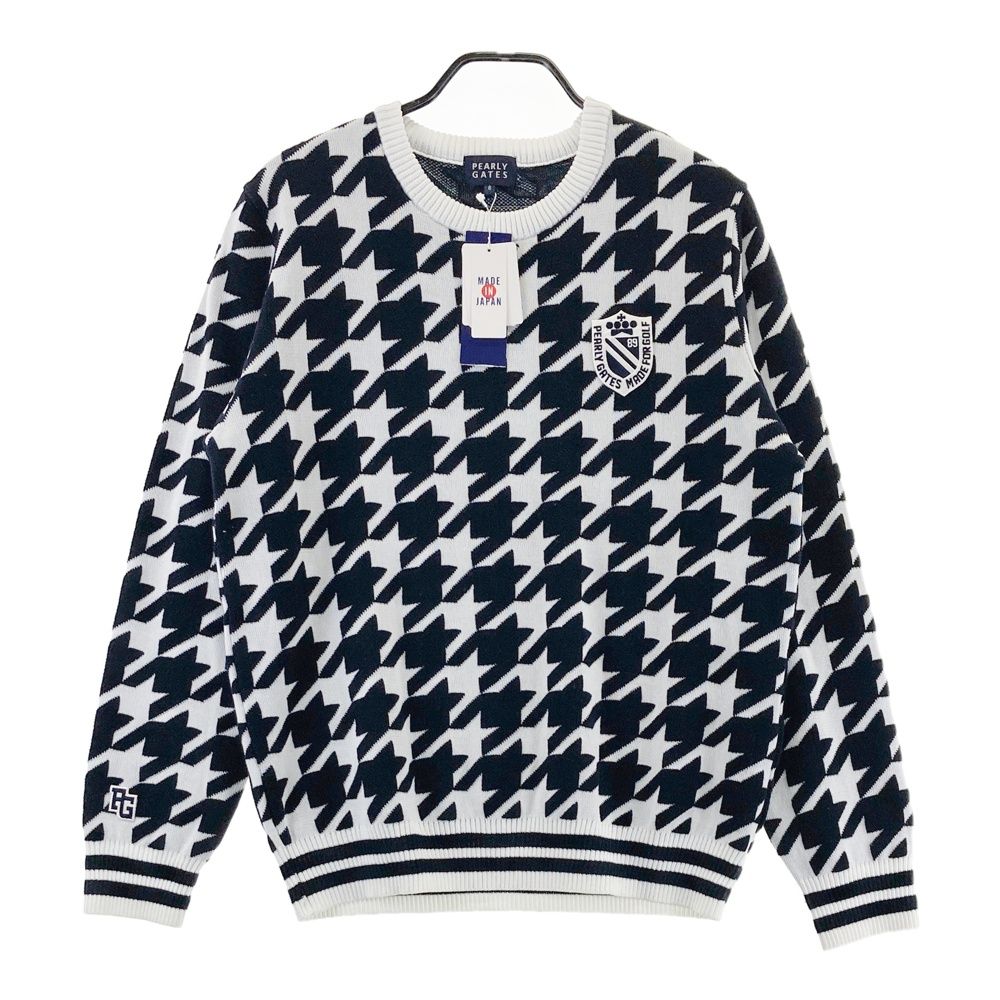 スポーツ別 PEARLY GATES パーリーゲイツ 定価3.5万 ジャガード 袖