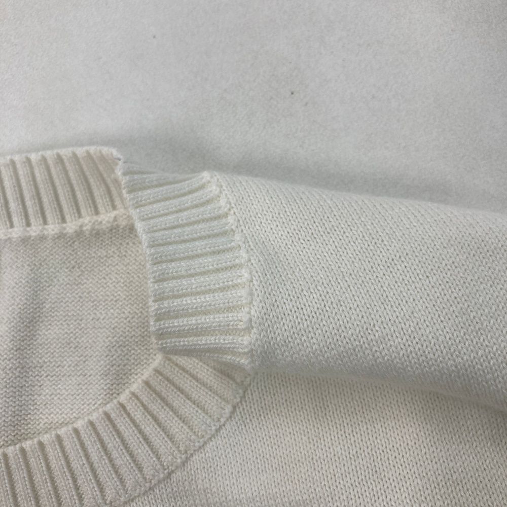 サイズ：M CALLAWAY キャロウェイ ニットセーター ホワイト系