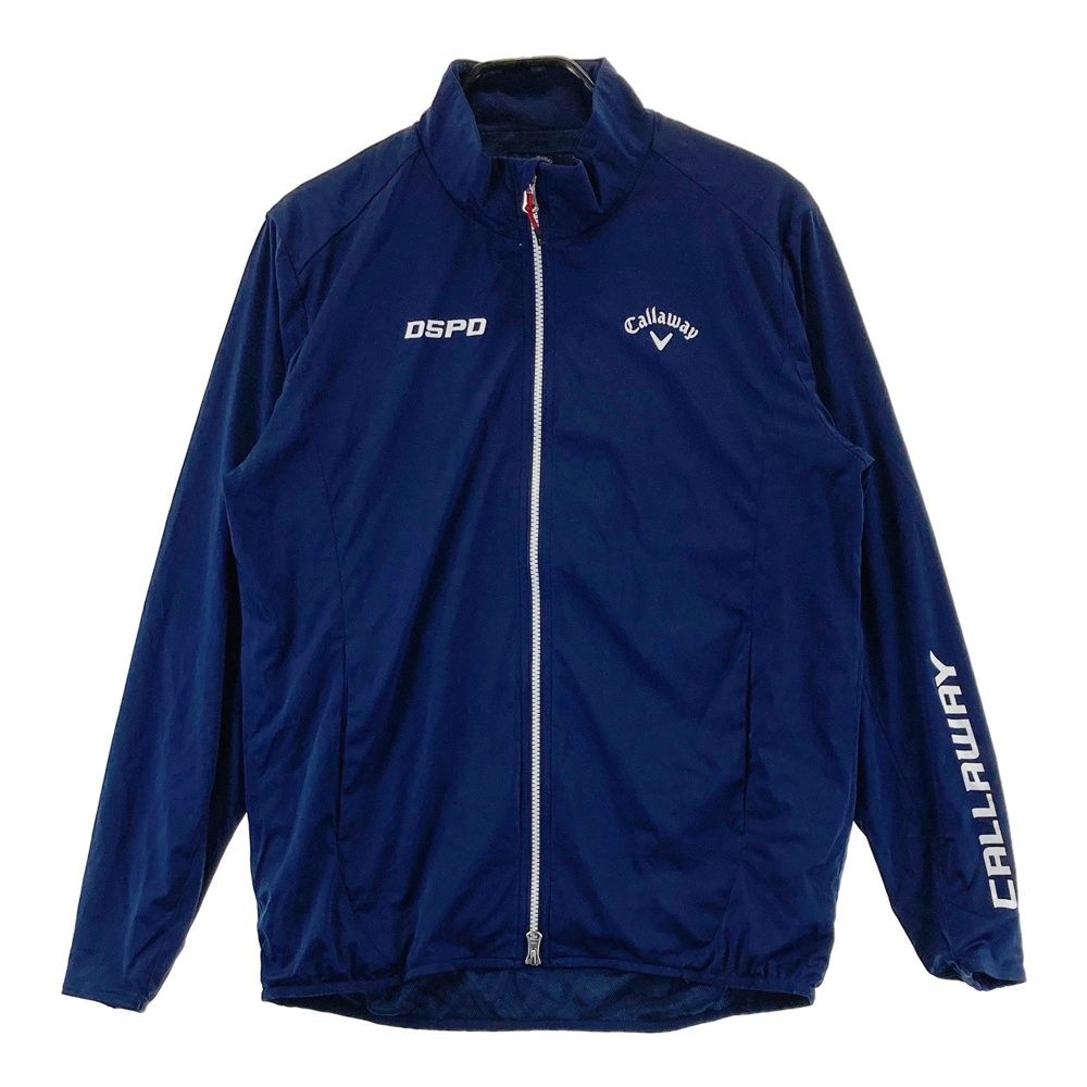 サイズ：L CALLAWAY キャロウェイ ジップジャケット ネイビー系