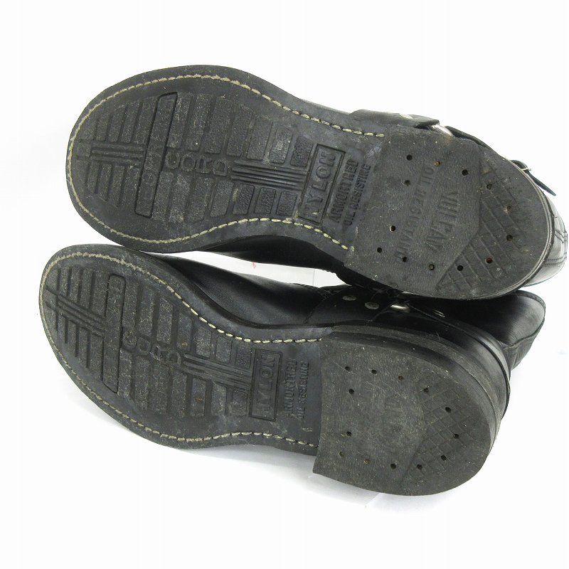 ジョージア Georgia エンジニアブーツ レザー ミドル丈 10 27cm位 黒