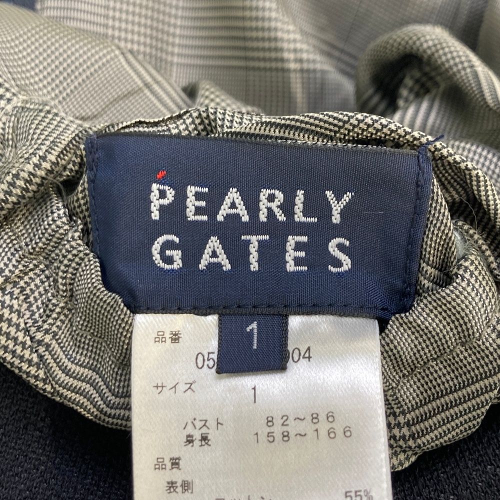 サイズ：1 PEARLY GATES パーリーゲイツ リバーシブル ジップベスト