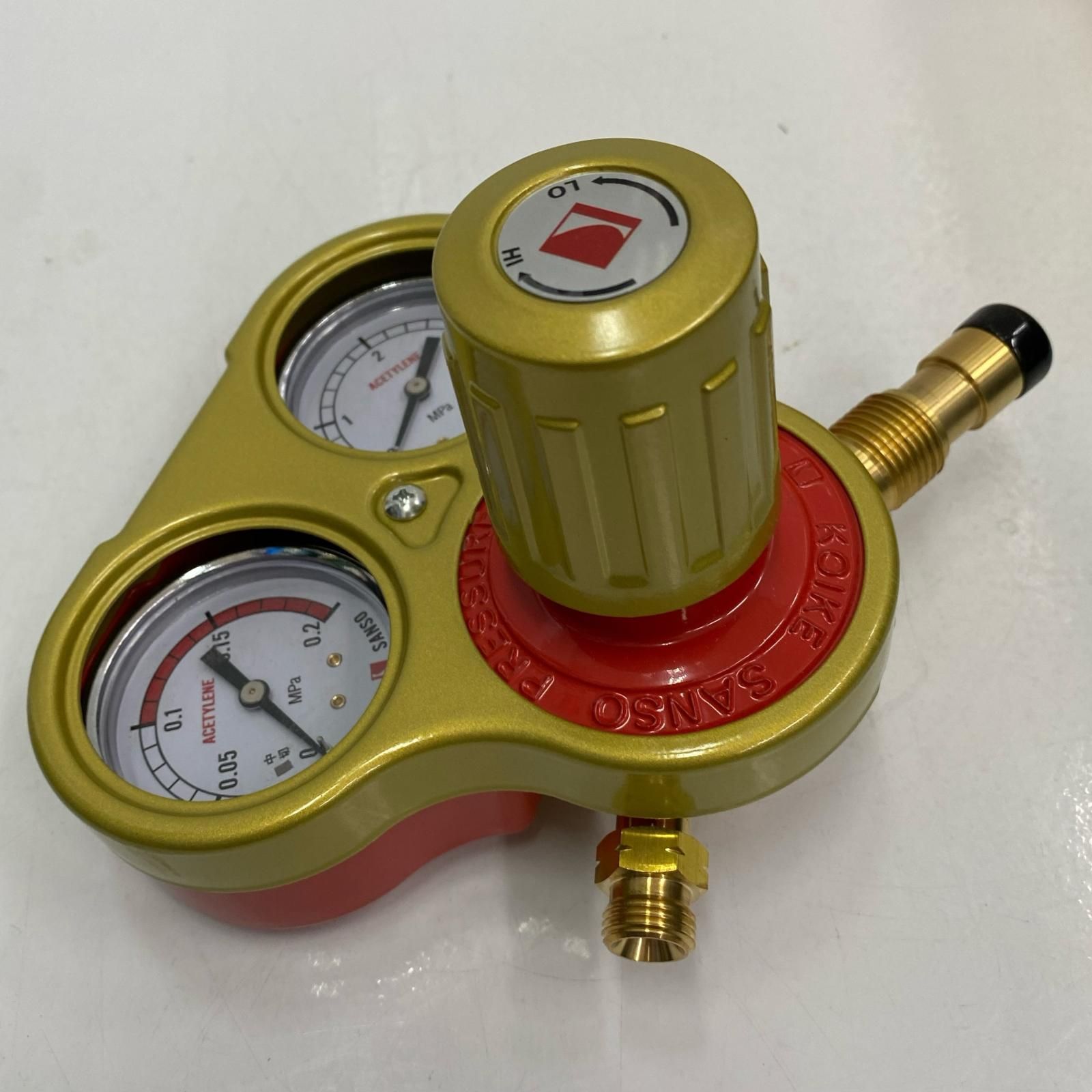 小池酸素工業 アセチレン調整器 セフティゴールドV SGV-2 未使用品