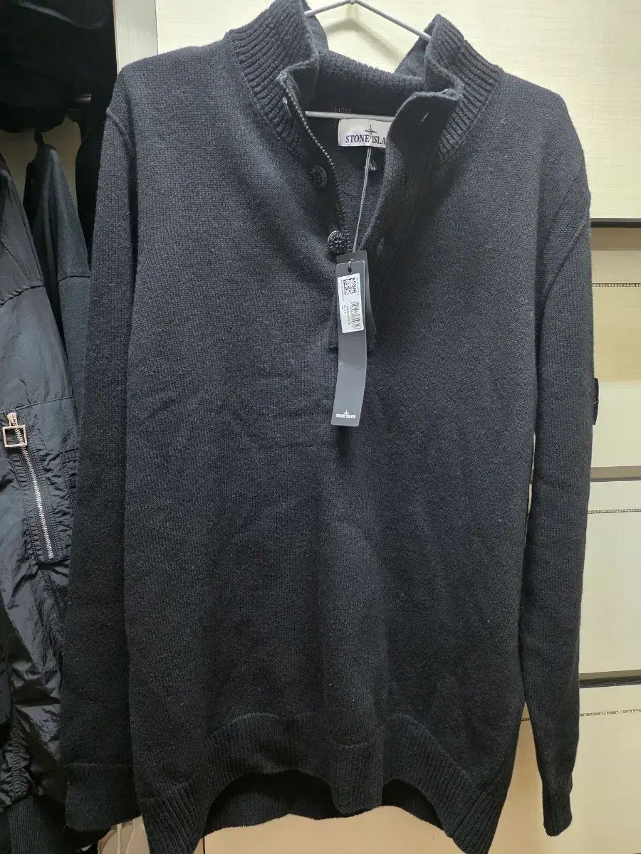 STONE ISLAND ストーンアイランド ハーフ ジップアップ ニット XXL