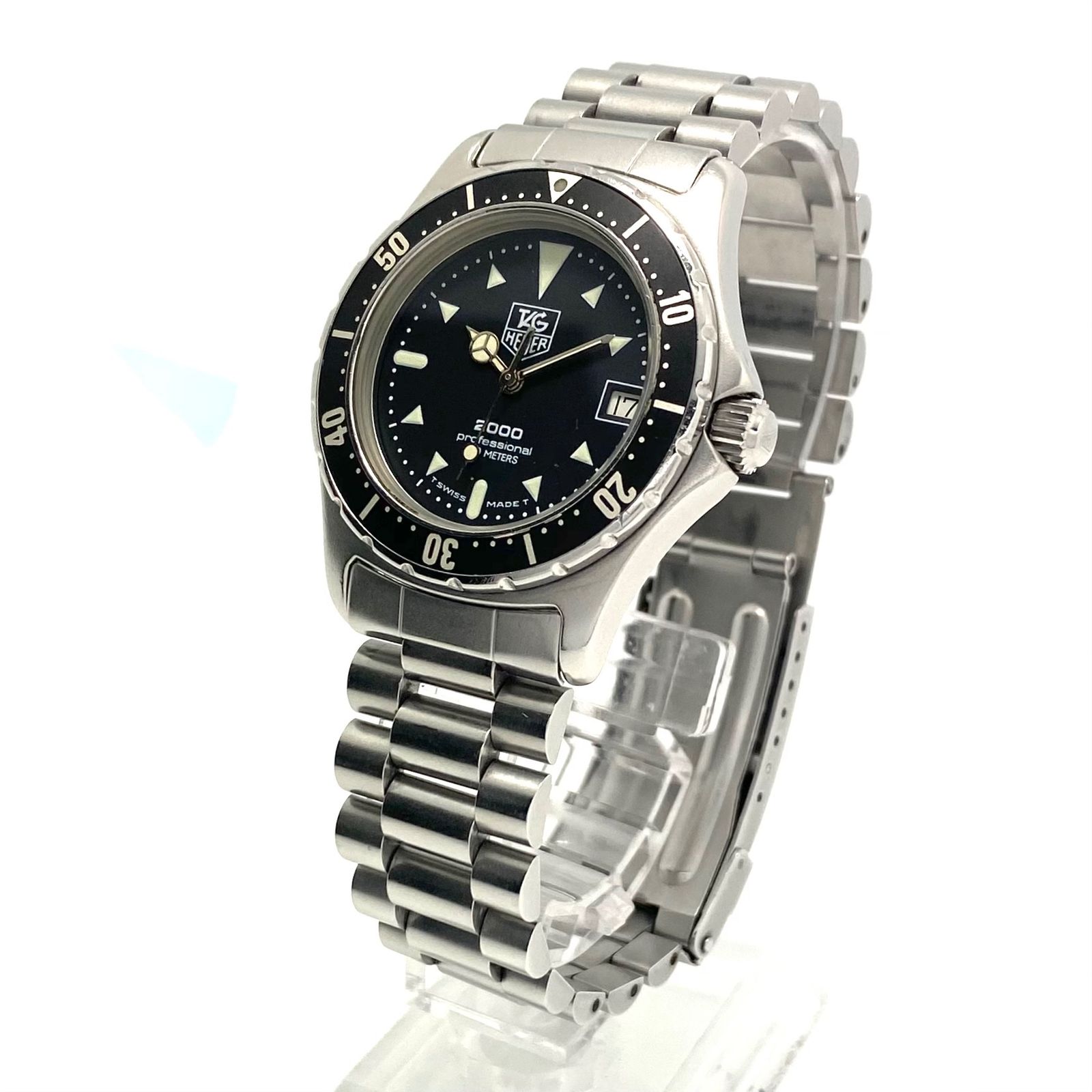 【超希少】旧HEUER 2000シリーズ ref 973.013 希少】腕時計 メンズ タグホイヤー TAG HEUER プロフェッショナル 2000