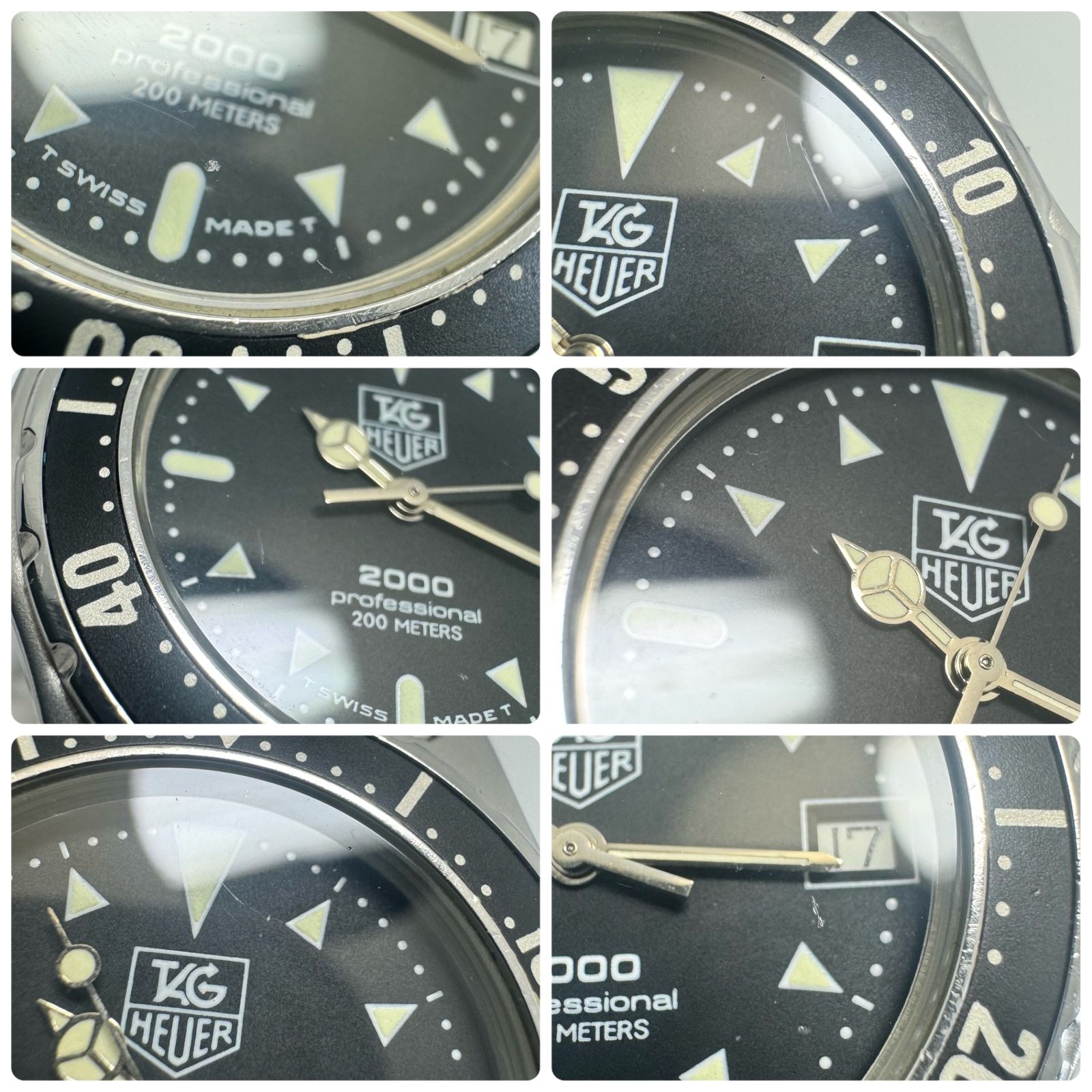 希少】腕時計 メンズ タグホイヤー TAG HEUER プロフェッショナル 2000