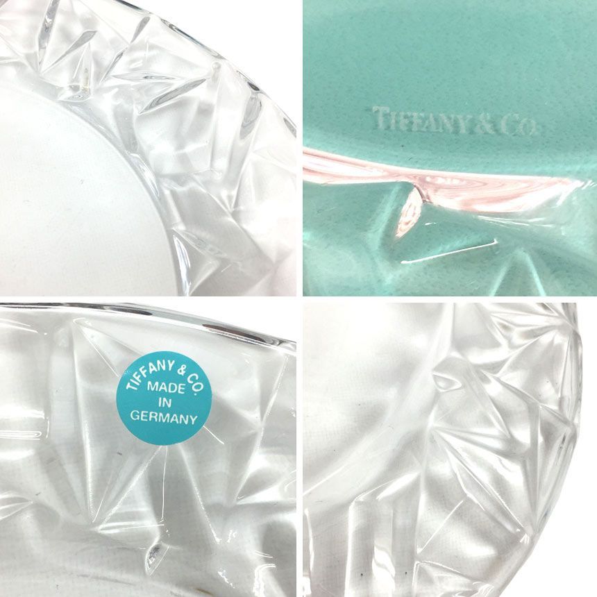 セール TIFFANY＆Co. ティファニー ロックカット ラウンドプラター