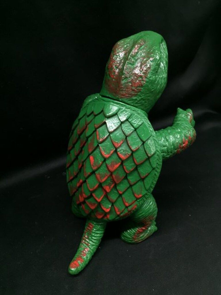 日東 レトロ　ソフビ ガメラ 緑腹タイプ 2期復刻 日東 レトロ ソフビ ガメラ 緑腹タイプ 2期復刻 日東 レトロ ソフビ