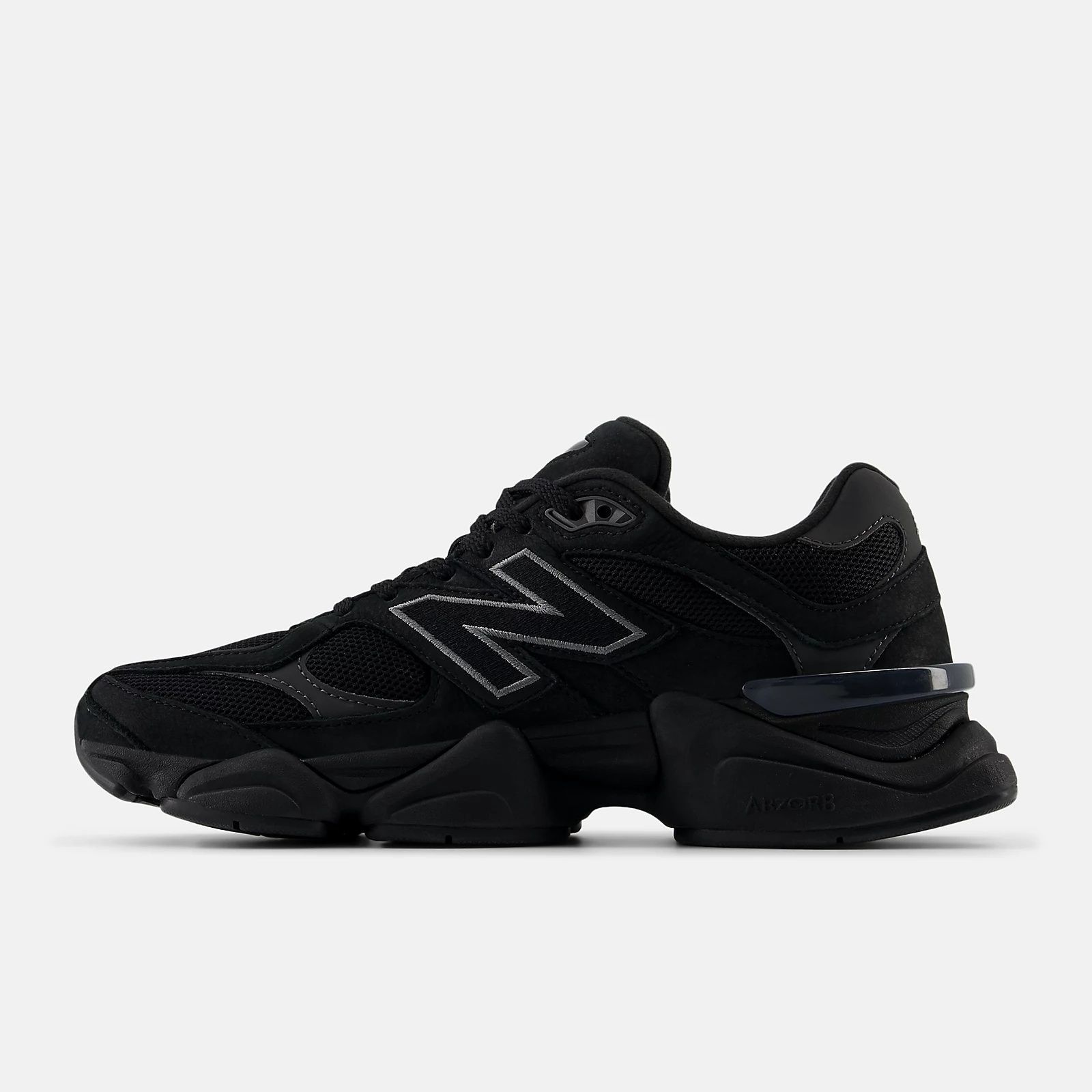 New Balance U9060ZGE スニーカー ローカット 黒 ブラック メンズ