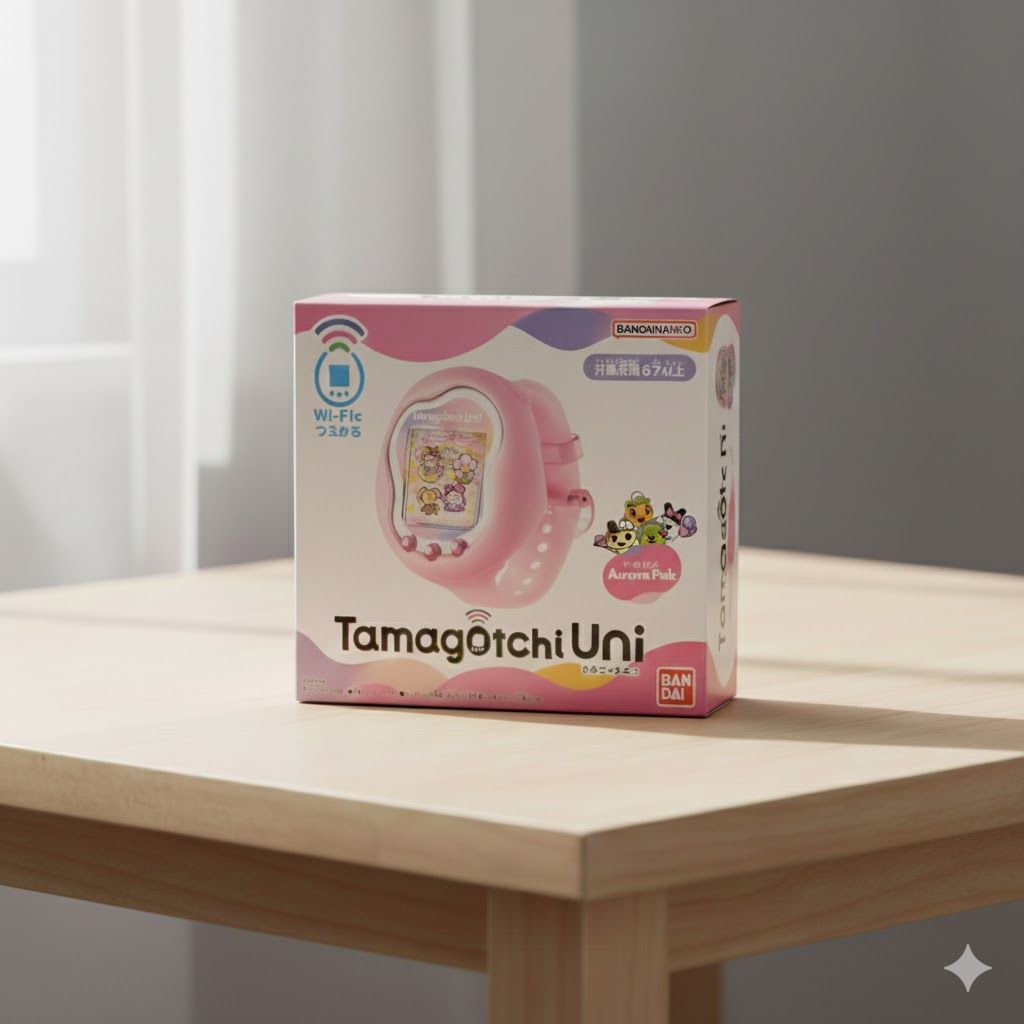 たまごっちユニ オーロラピンク Tamagotchi Uni Aurora Pink