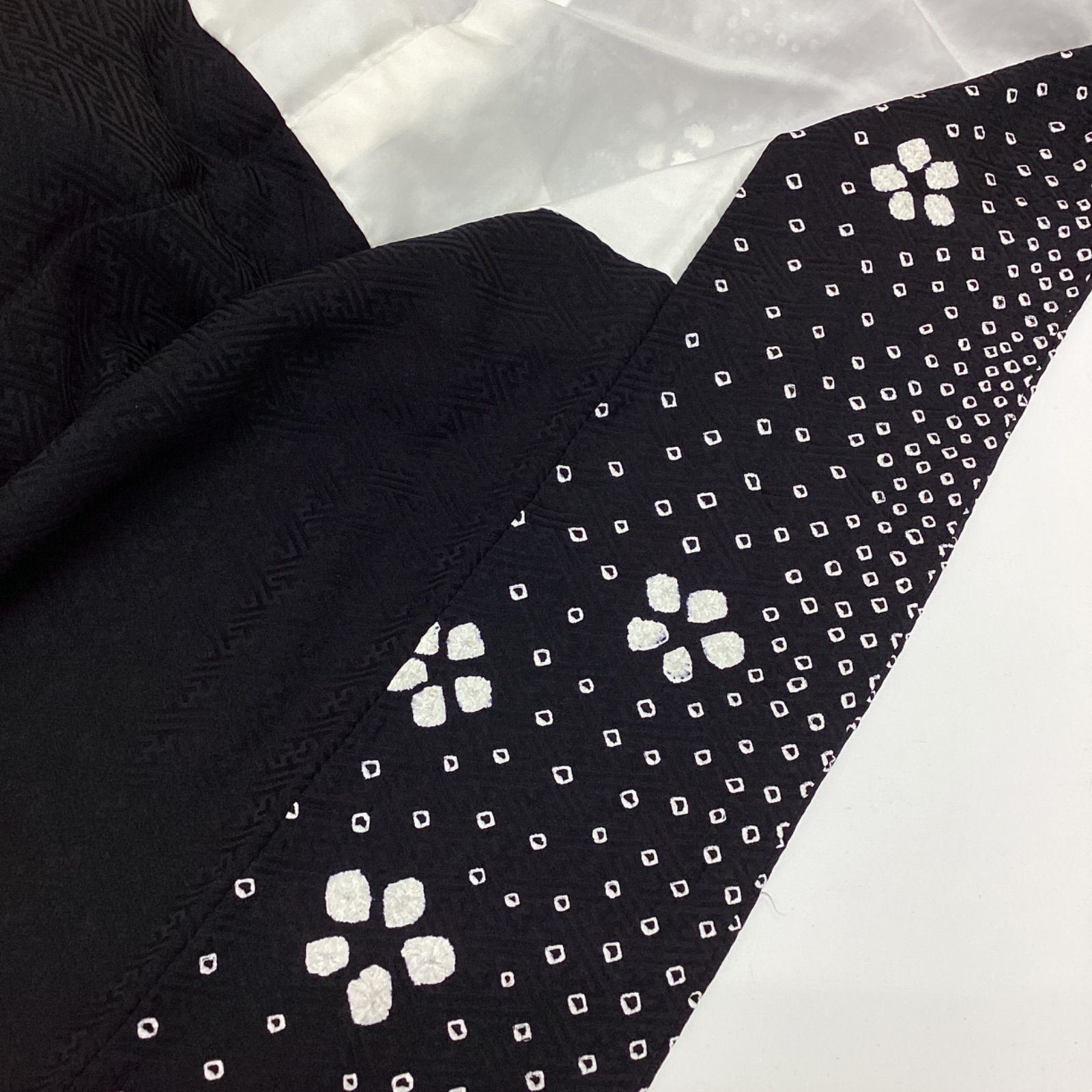 中古品 袷着物 総絞り訪問着 正絹R208 - メルカリ